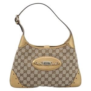 Gucci GG Canvas Handbag Beige